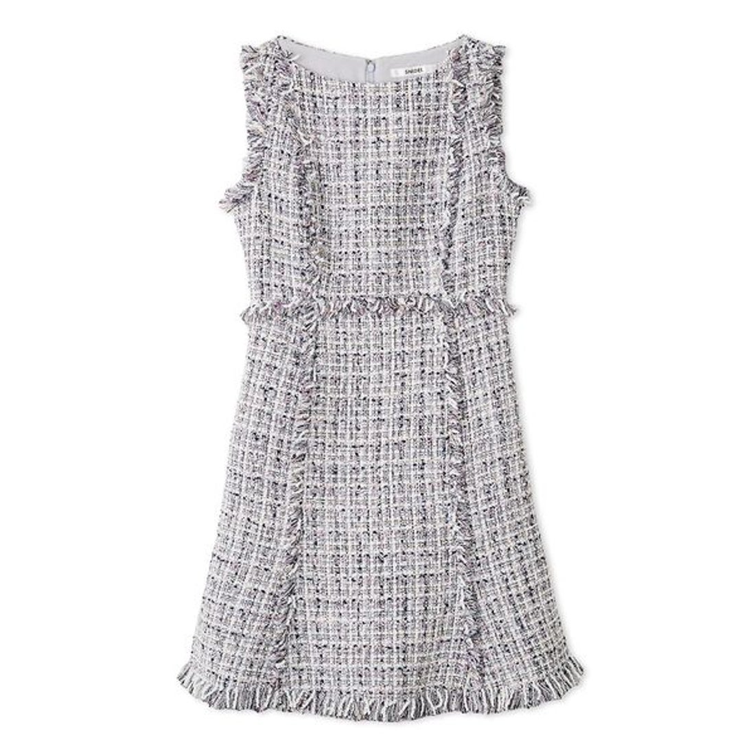 スナイデル SNIDEL ツイードミニワンピース （MIX） - ファッション