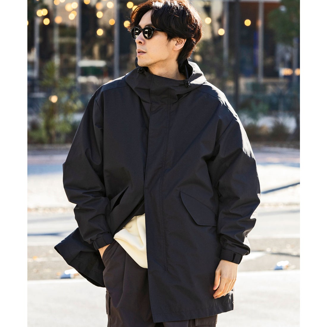 プラスフェニックス +phenix MODS DOWN COAT モッズダウンコート