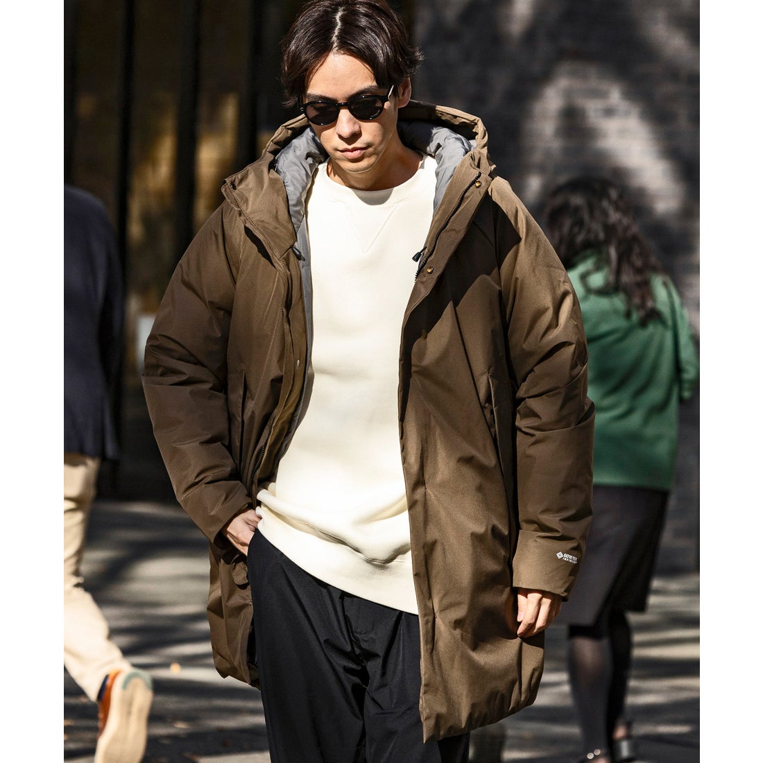 プラスフェニックス +phenix フーディダウンコートGTX / GORE-TEX