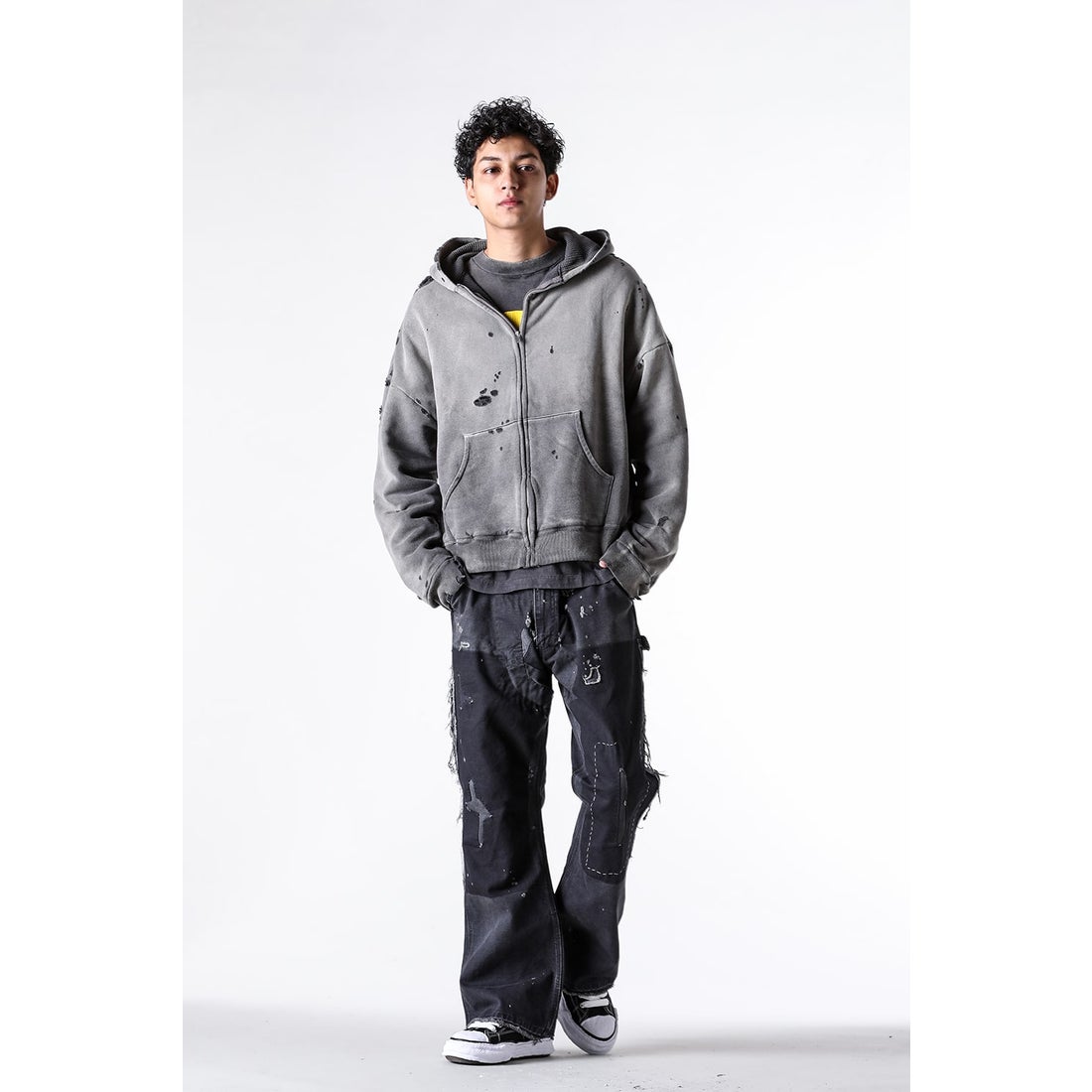 セントマイケル SAINT Mxxxxxx Double Knee Duck Pants （Black