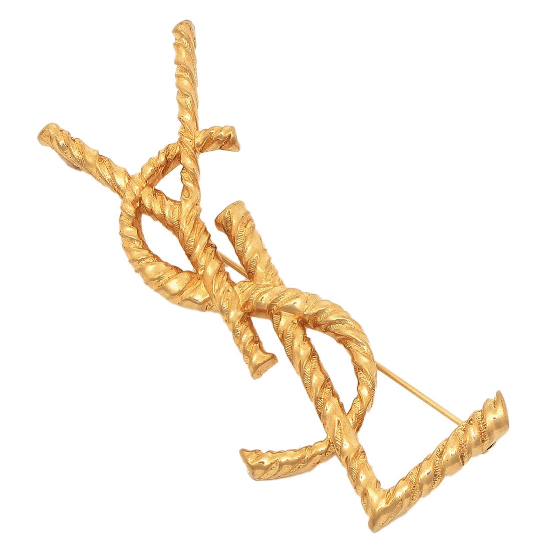 極美品✨ YSL イヴ・サンローラン ブローチ カラーストーン 108 サン