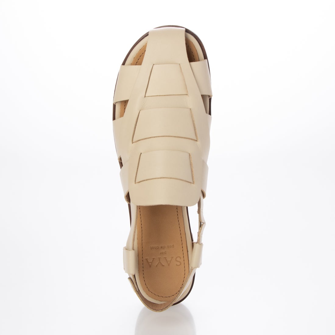 サヤ SAYA 本革グルカサンダル （ライトベージュ） -【公式】ラボ