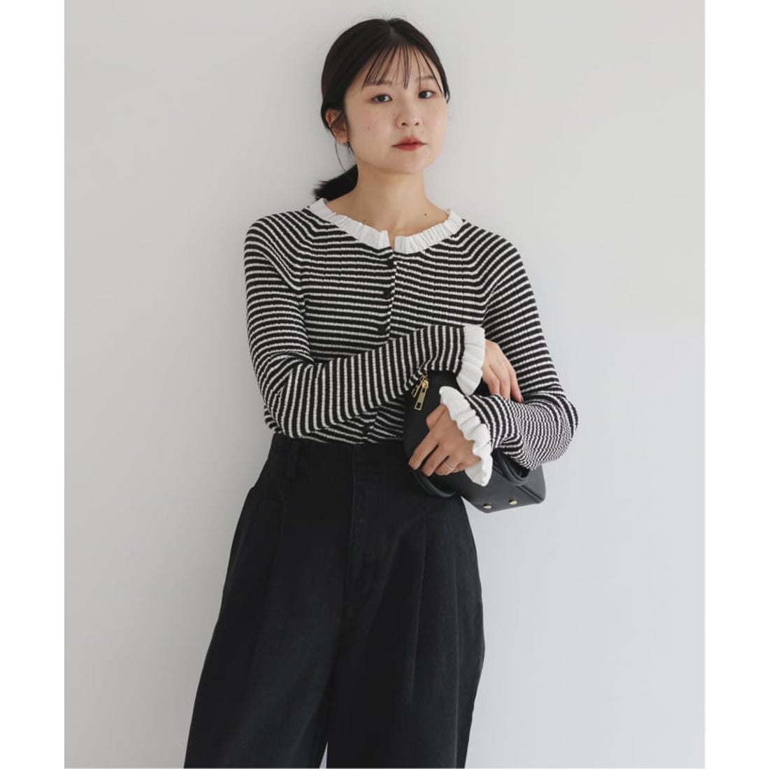 スローブ イエナ SLOBE IENA 《追加》tyn.TGOR/トゴール フリル