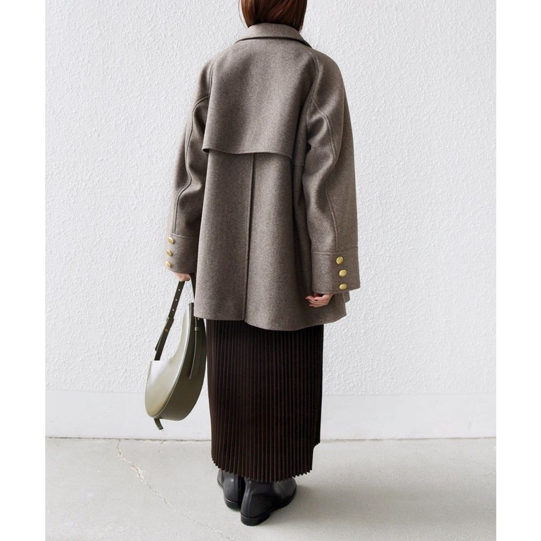 シップス SHIPS 《追加》【WEB限定】 〈手洗い可能〉ウール ライク