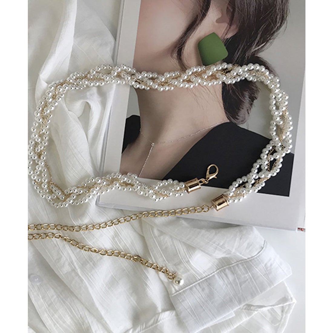 ショッピングゴー shoppinggo パールベルト パール チェーンベルト