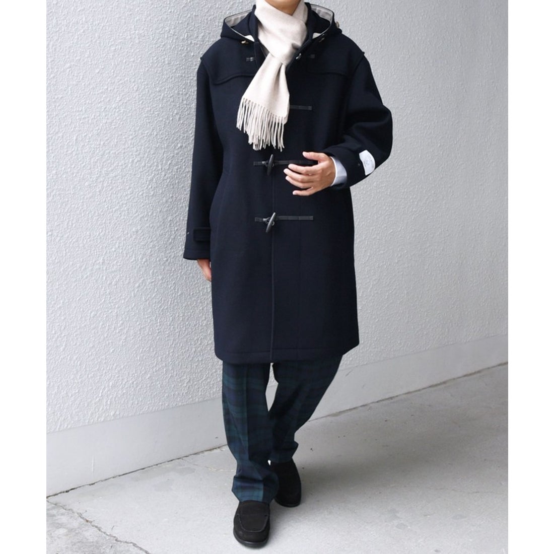 シップス エニィ SHIPS any SHIPS any: PURE WOOL MELTON ダッフル