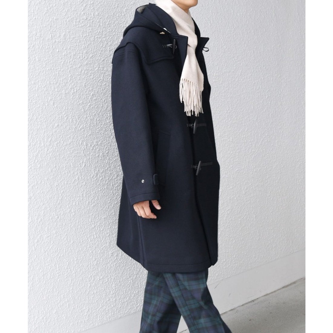 シップス エニィ SHIPS any SHIPS any: PURE WOOL MELTON ダッフル