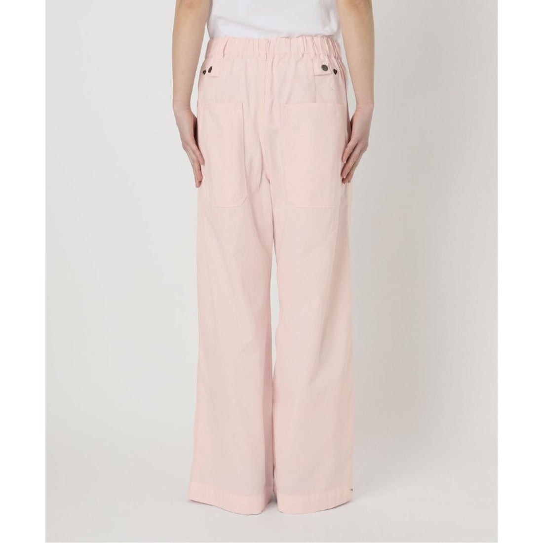 スピック＆スパン Spick & Span 《追加》ギャザーチノ （ピンク