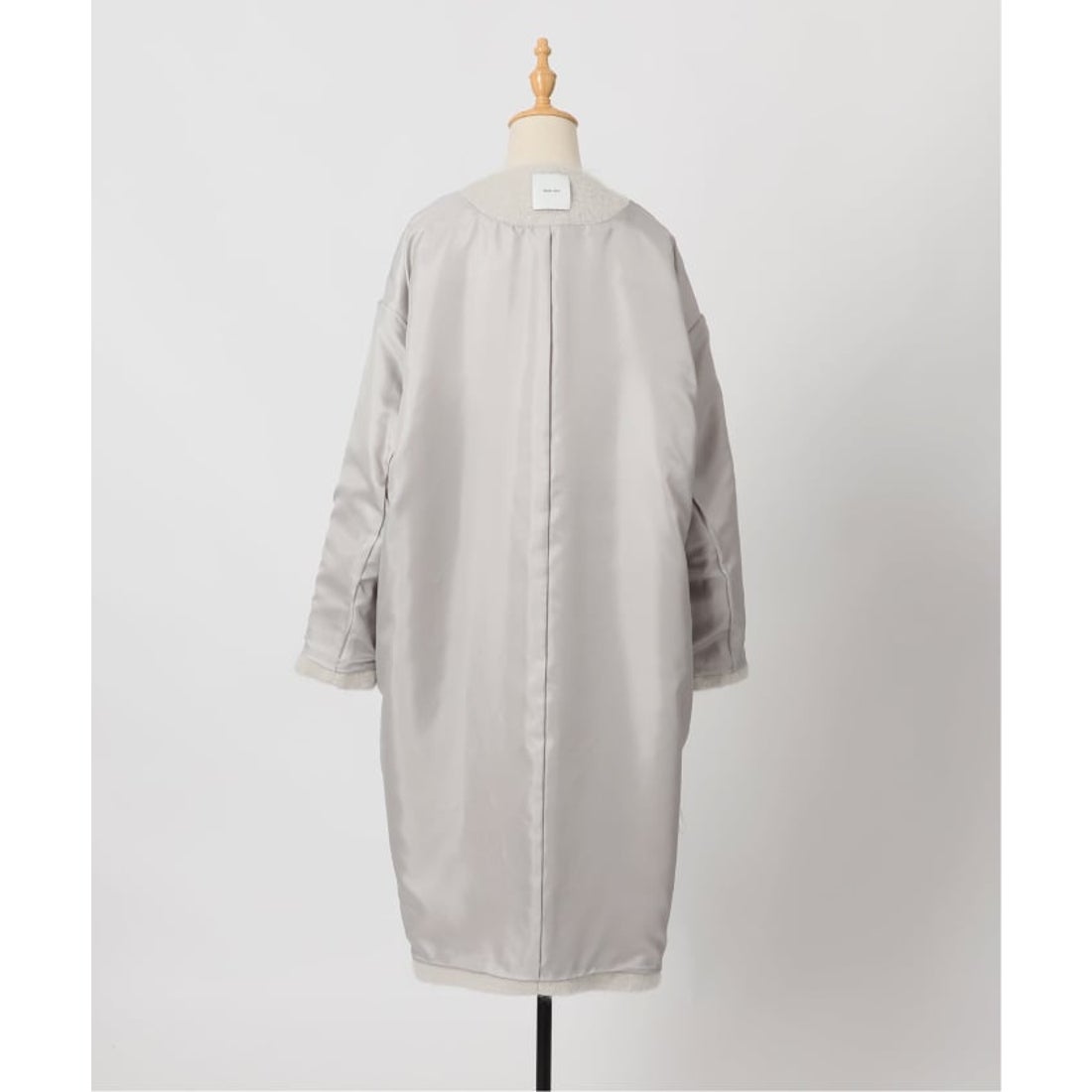 スピック＆スパン Spick & Span シャギーコクーンコート （グレーB