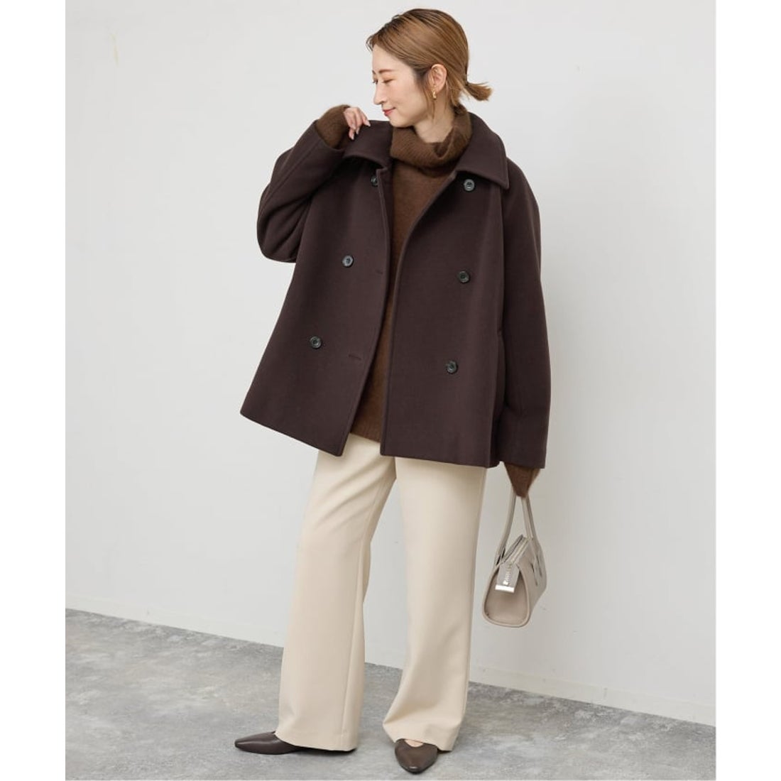 スピック＆スパン Spick & Span 《追加》S160スタンドカラーショート