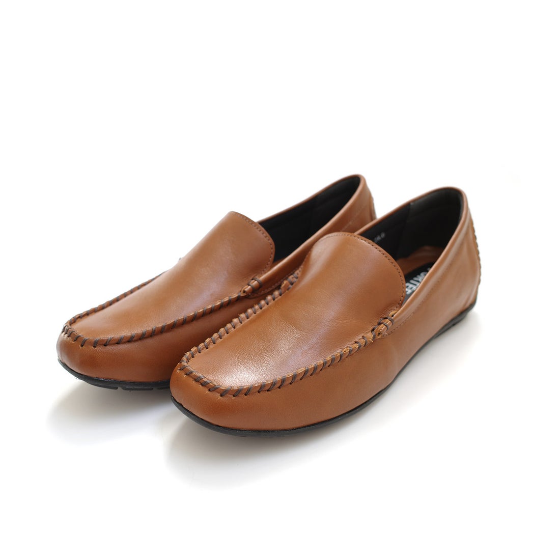 pointer 【本革】ドライビングシューズ メンズ 靴 黒 スニーカー 革