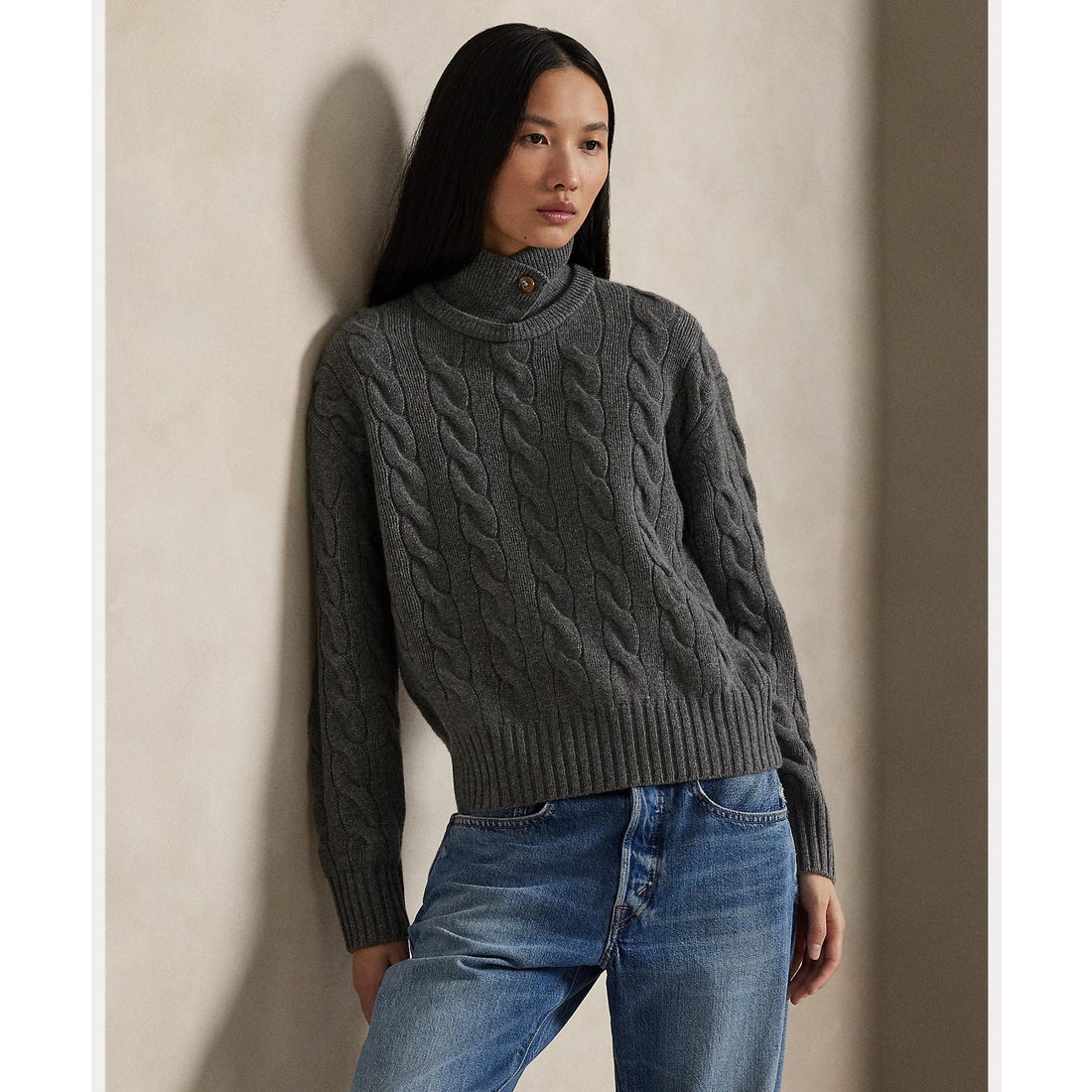 ポロ ラルフ ローレン POLO RALPH LAUREN ケーブルニット ウール