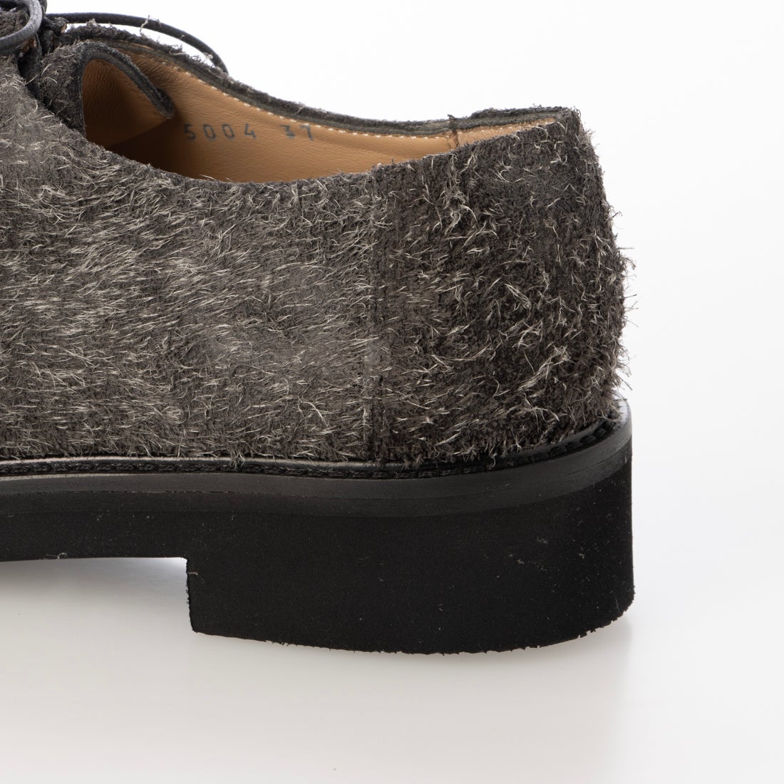 パスクッチ PASCUCCI ラウンドトウチロリアンシューズ （グレー