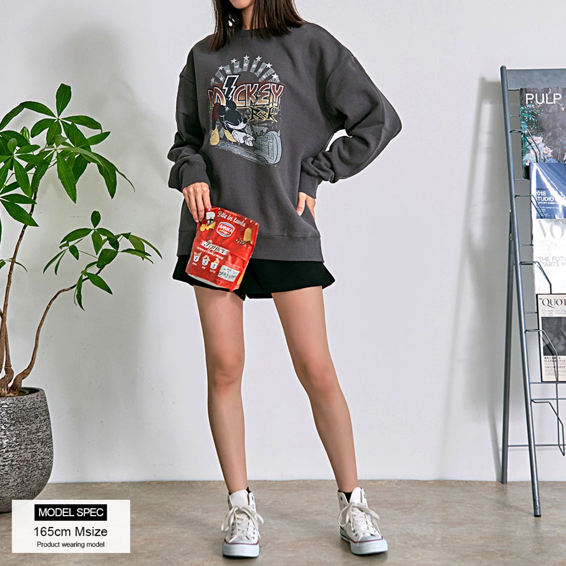 シルバーバレットセレクト SB Select DISNEY ROCK USED風スウェット