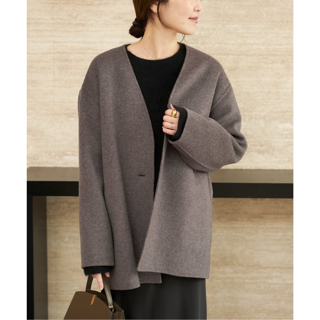 プラージュ Plage HAMILTON Cardigan コート （グレー