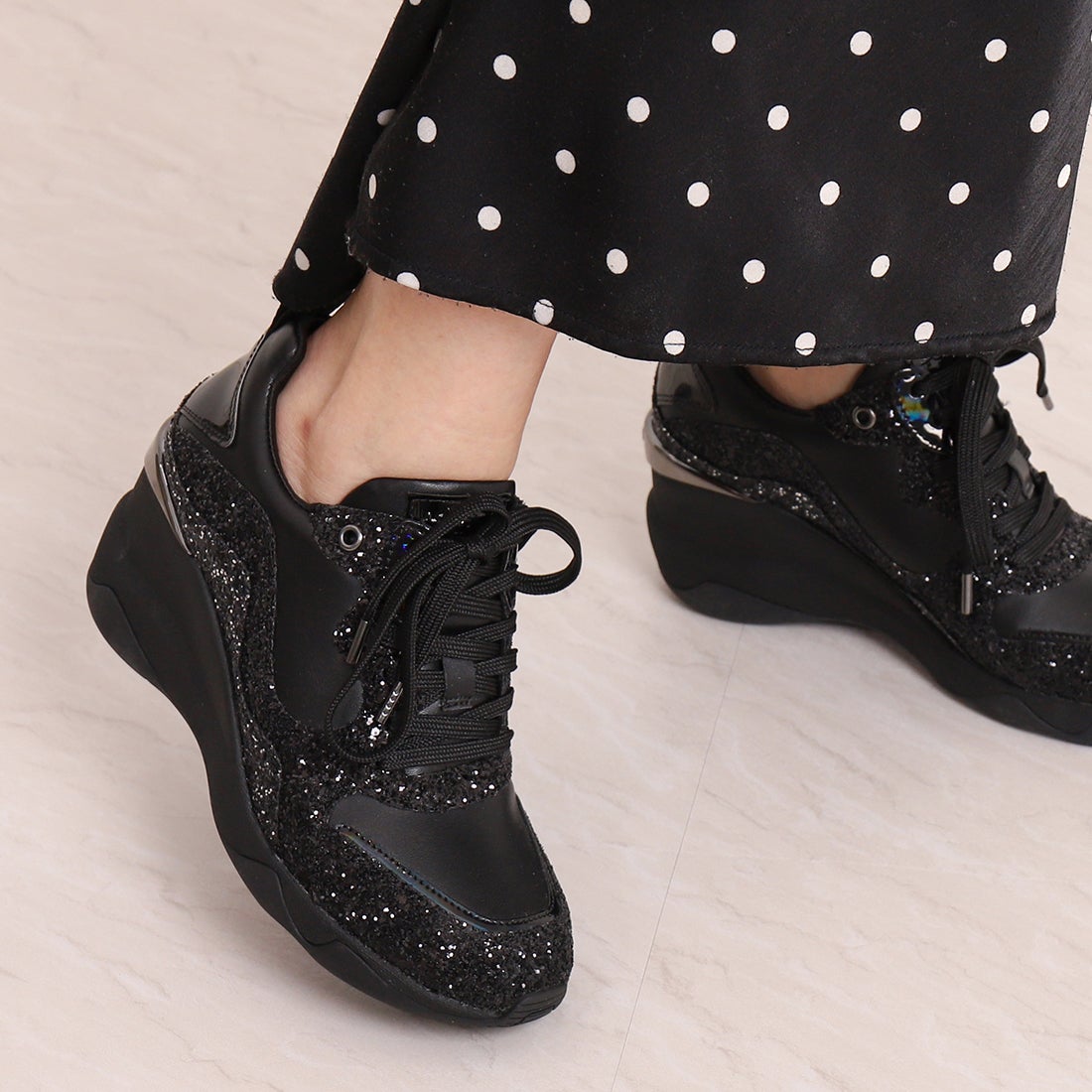 プラスダイアナ ＋diana【Glitter Edition】美脚ヒールアップ