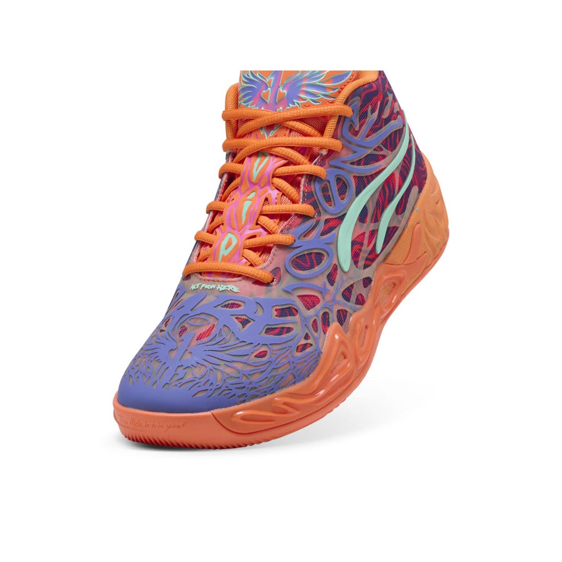 PUMA プーマ MB.04 CREATIVITY PACK （Dark Amethyst-Orange Glow