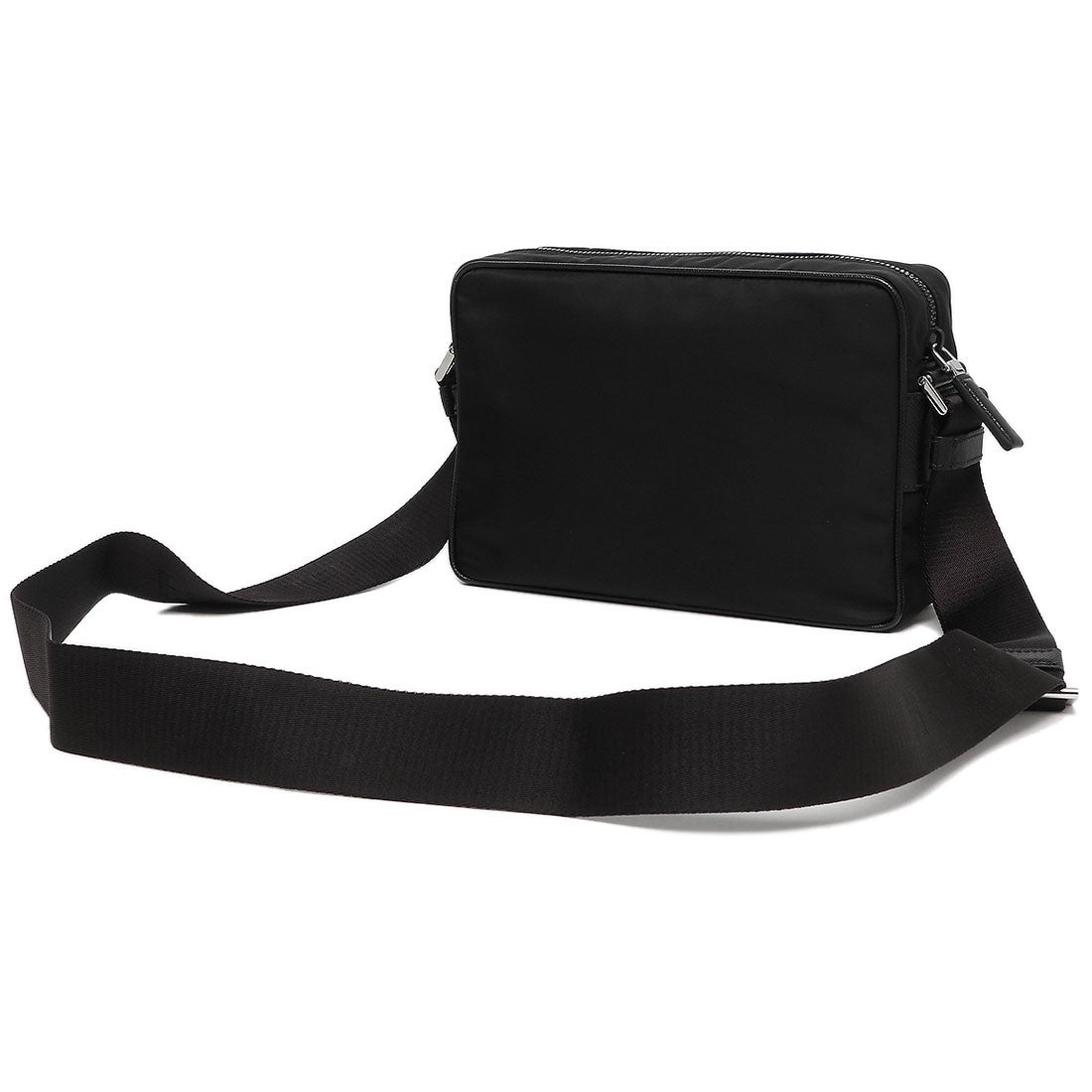 プラダ PRADA ショルダーバッグ リナイロン サフィアーノレザー