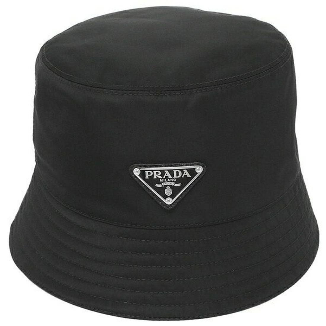 プラダ PRADA 帽子 ハット リナイロン バケットハット トライアングル