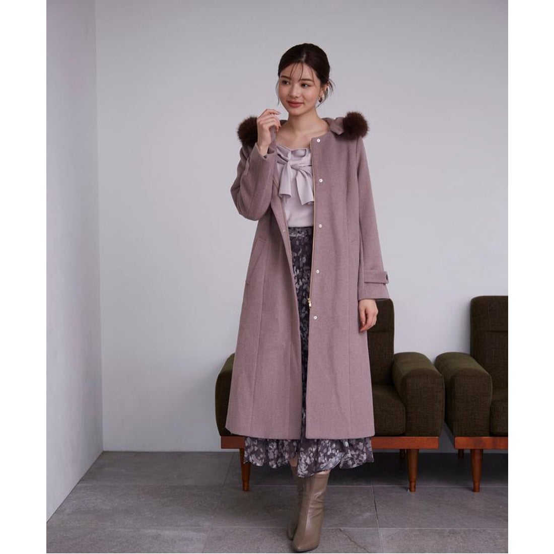 プロポーションボディドレッシング PROPORTION BODY DRESSING フード