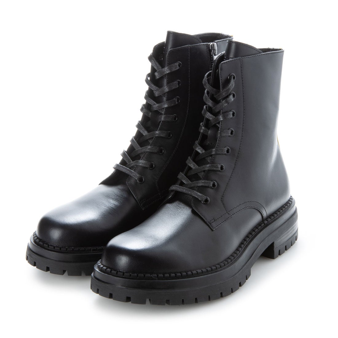 リザード ReZARD レースアップブーツ （ブラック） -靴＆ファッション