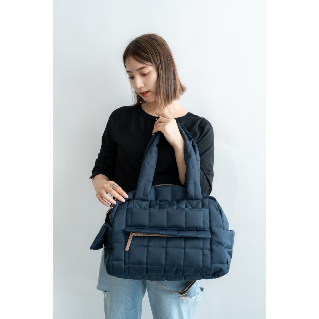 リネーム Rename 【驚きの11ポケット】 キルティング 2way マザーズ