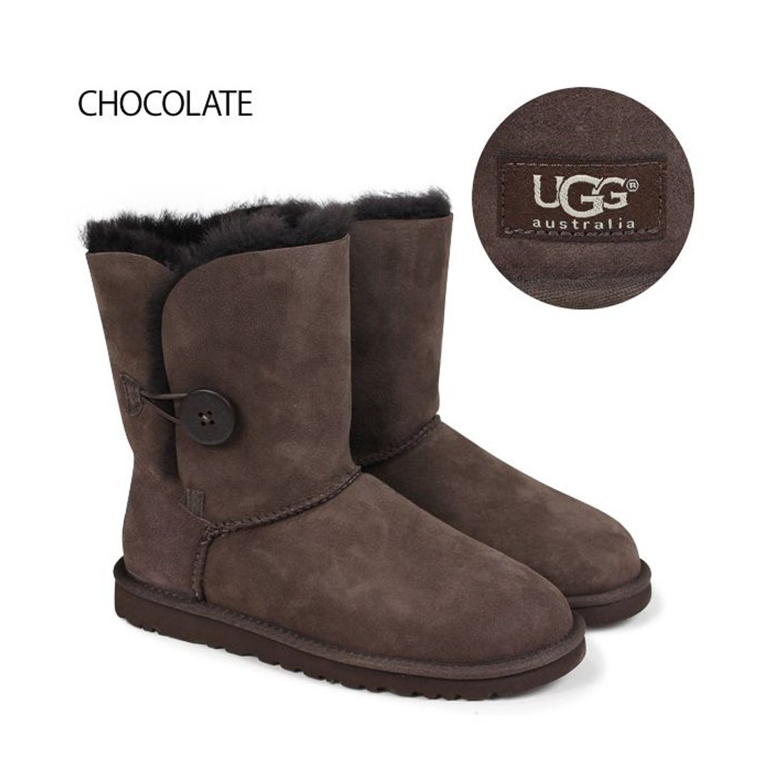 エーアールエムジー ar/mg UGG WOMENS BAILEY BUTTON II ムートン