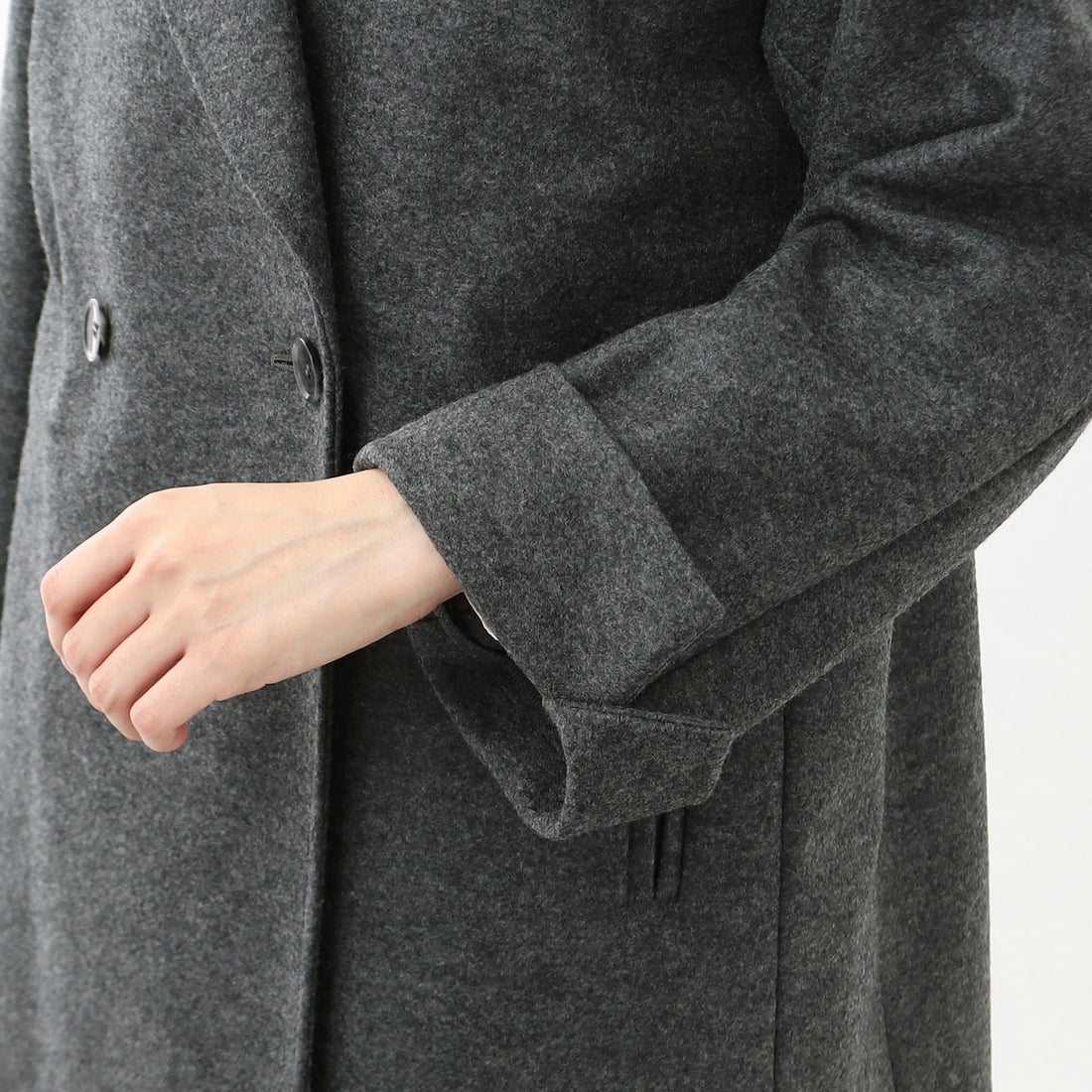 リフレクト Reflect 【WEB限定カラーあり】ウール混メルトンライク