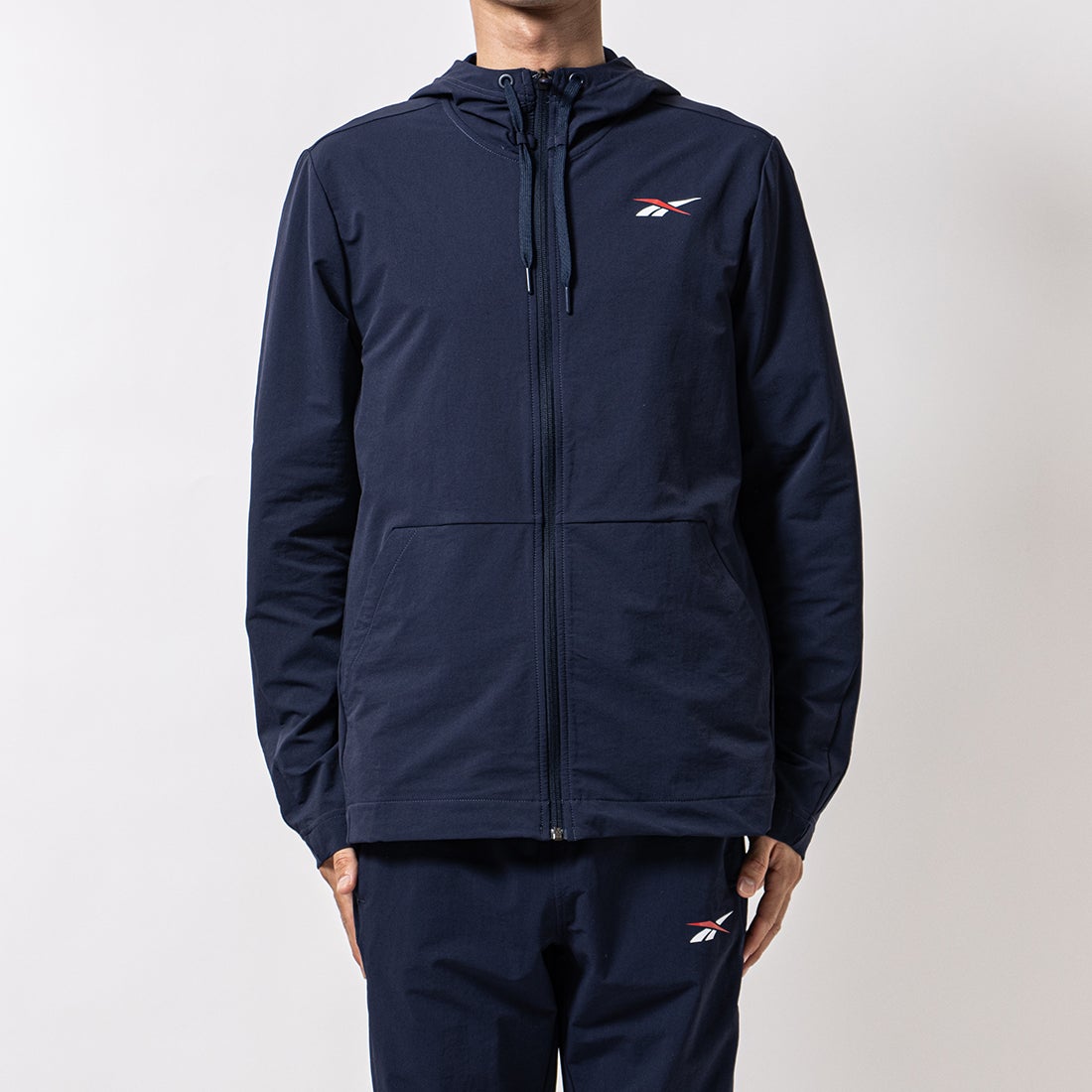 フルジップジャケット / Woven FZ （ベクターネイビー） -Reebok 公式