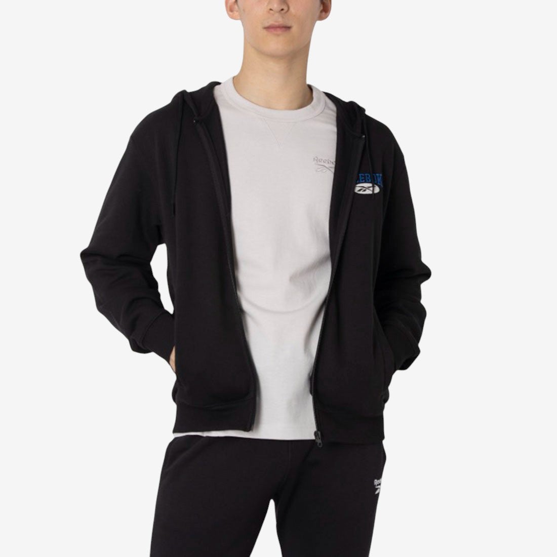フルジップ フーディー / CL AE FZ HOODIE （ブラック） -Reebok 公式