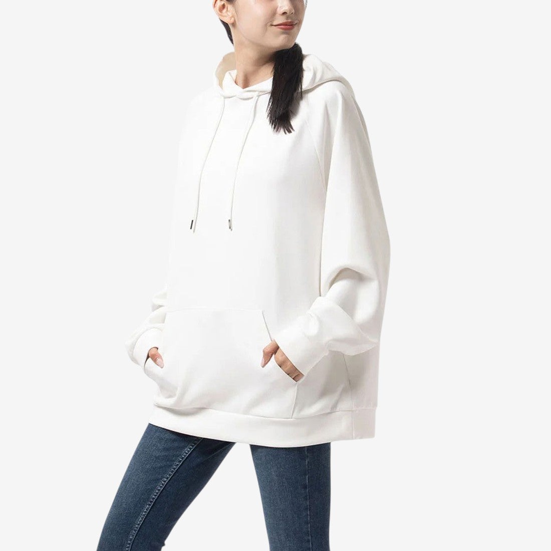 スエードライク フーディー / SUEDE LIKE HOODIE （ホワイト） -Reebok