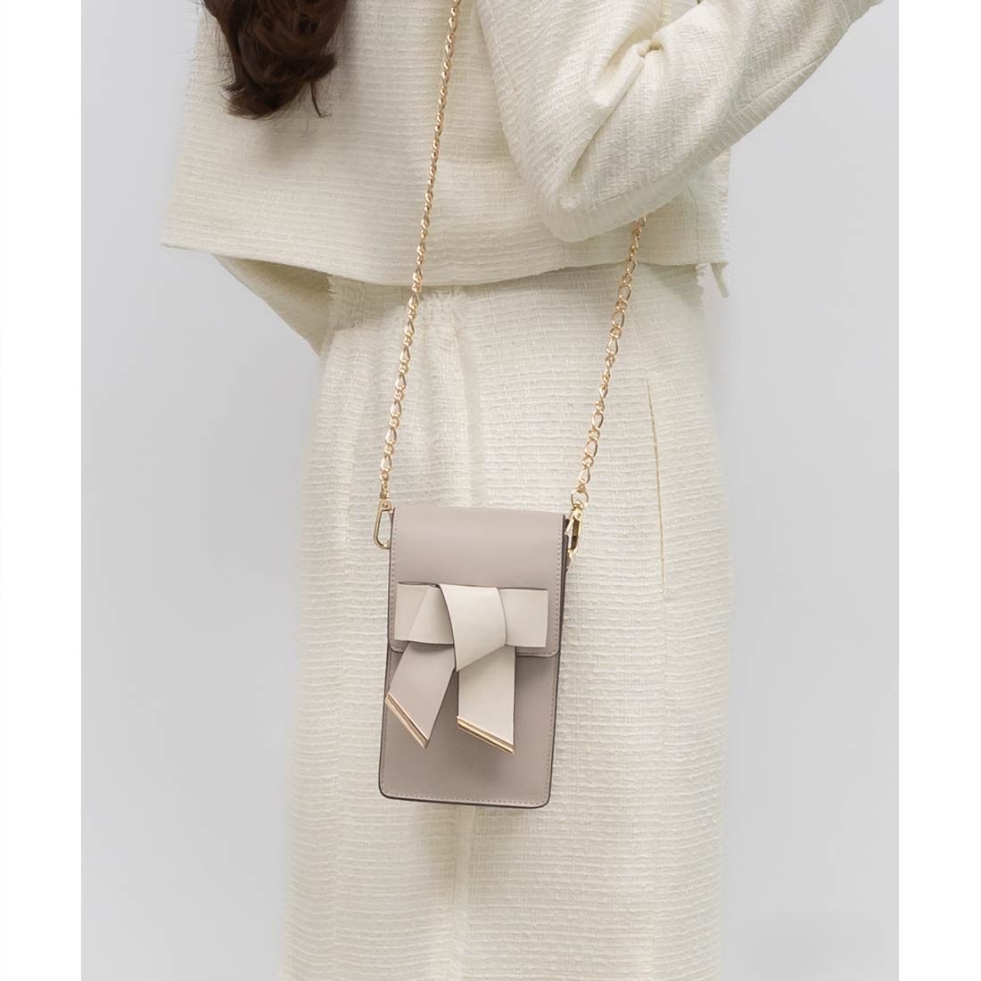 ランダ RANDA リボンベルトミニショルダーバッグ （GREGE