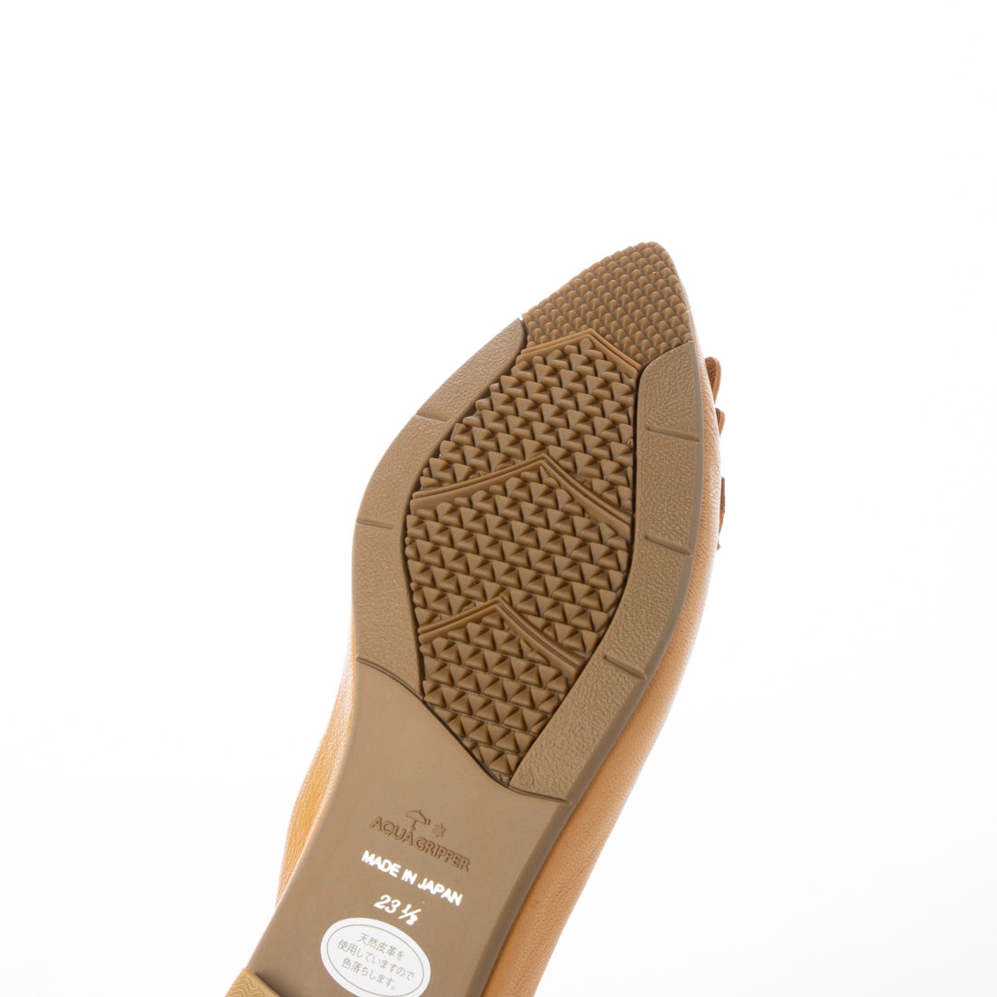 RABOKIGOSHI works 【プラット製法】本革ビット付フラットシューズ