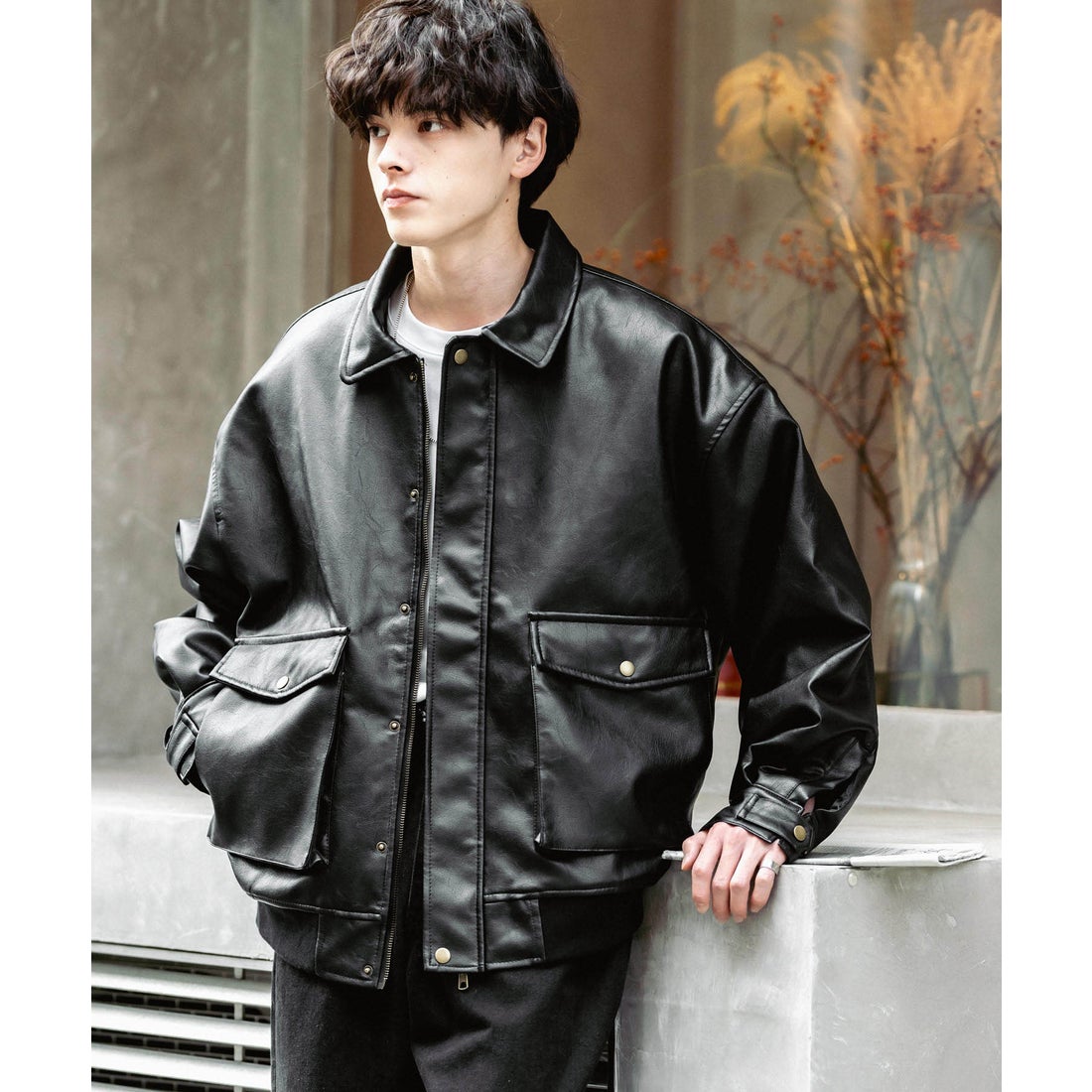 ロッキーモンロー Rocky Monroe ブルゾン フライトジャケット メンズ