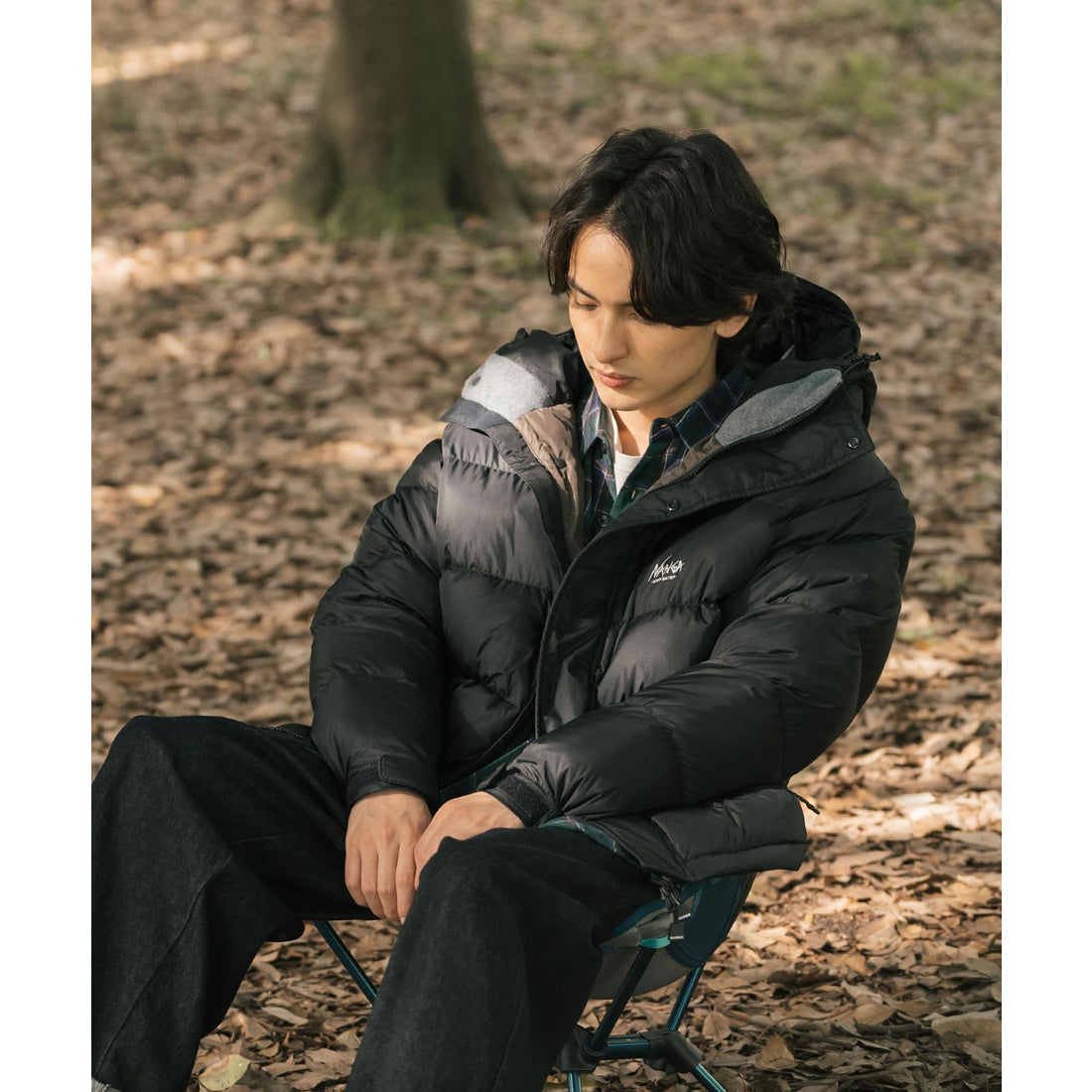 ロッキーモンロー Rocky Monroe NANGA ナンガ レトロ ダウンジャケット