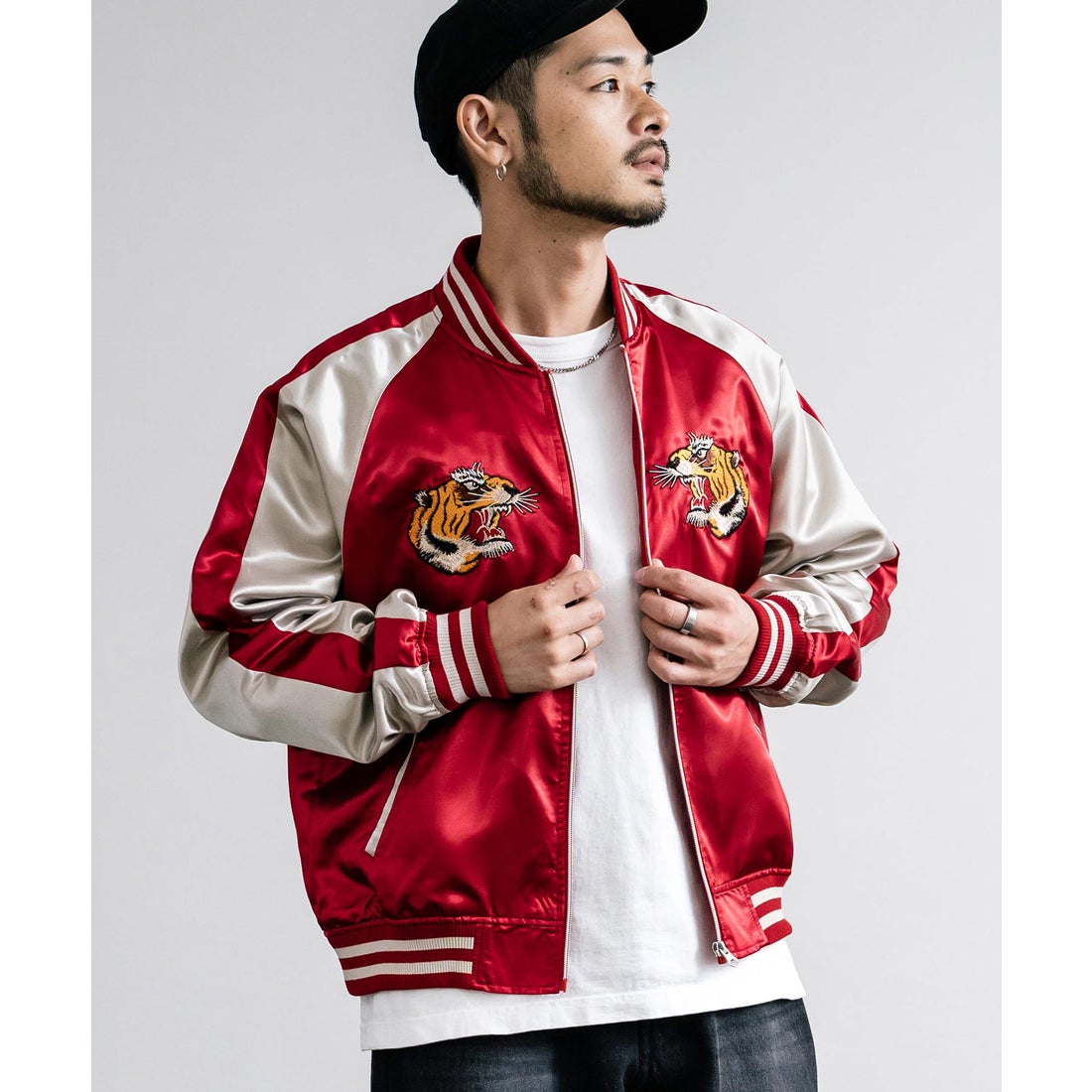 ロッキーモンロー Rocky Monroe スカジャン スーベニアジャケット 刺繍