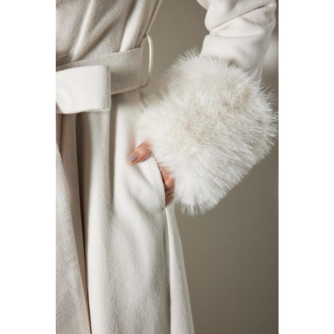 リエンダ rienda ウールMIXクラッシィドレスコート （BLK