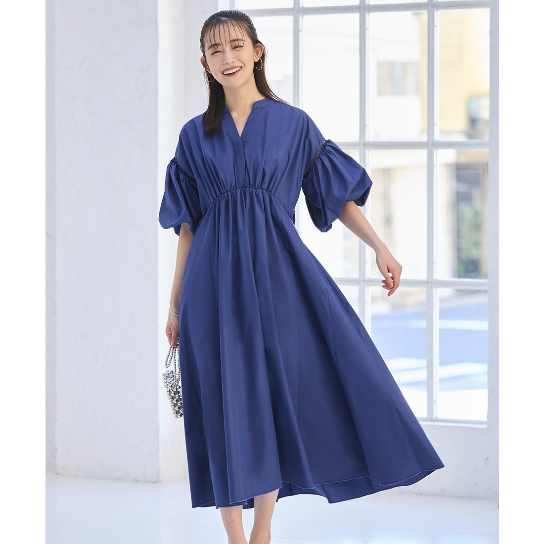 ルイルエブティック RUIRUE BOUTIQUE 洗える ｜ バルーンスリーブ