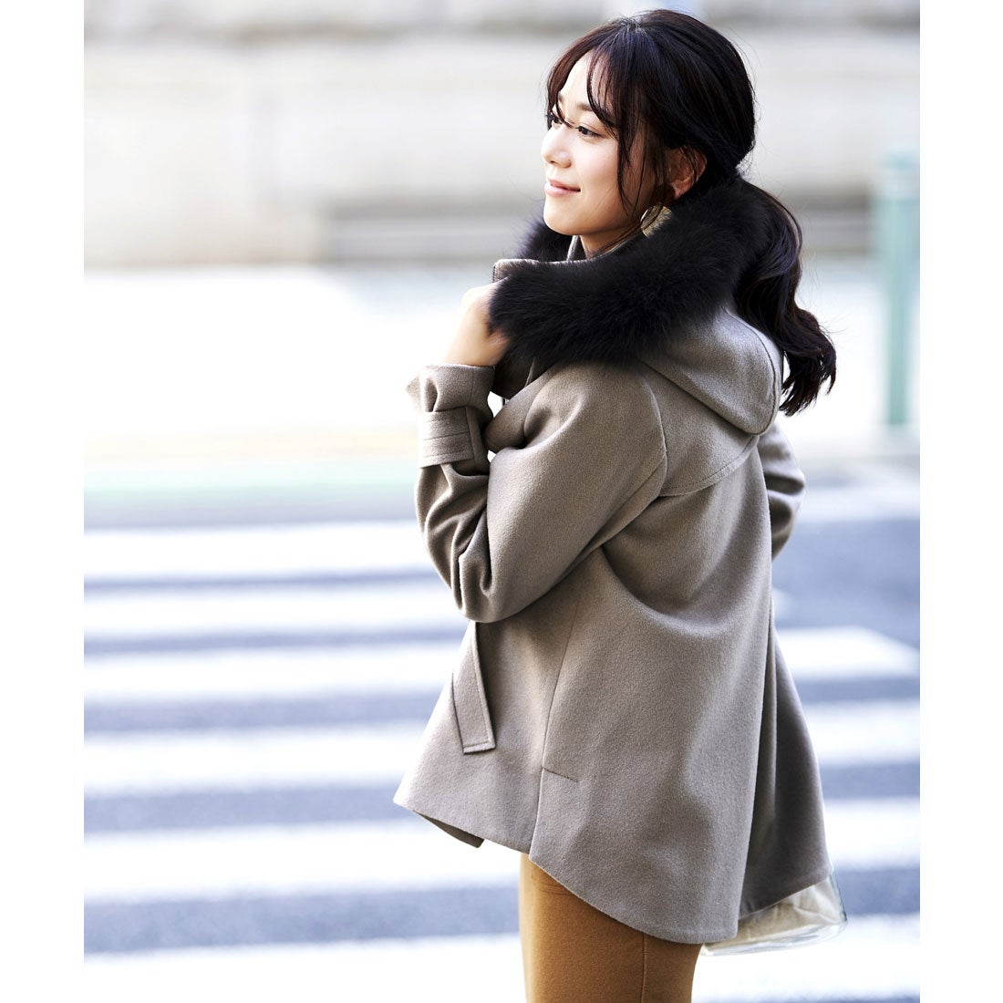 ルイルエブティック RUIRUE BOUTIQUE フォックスファーショート