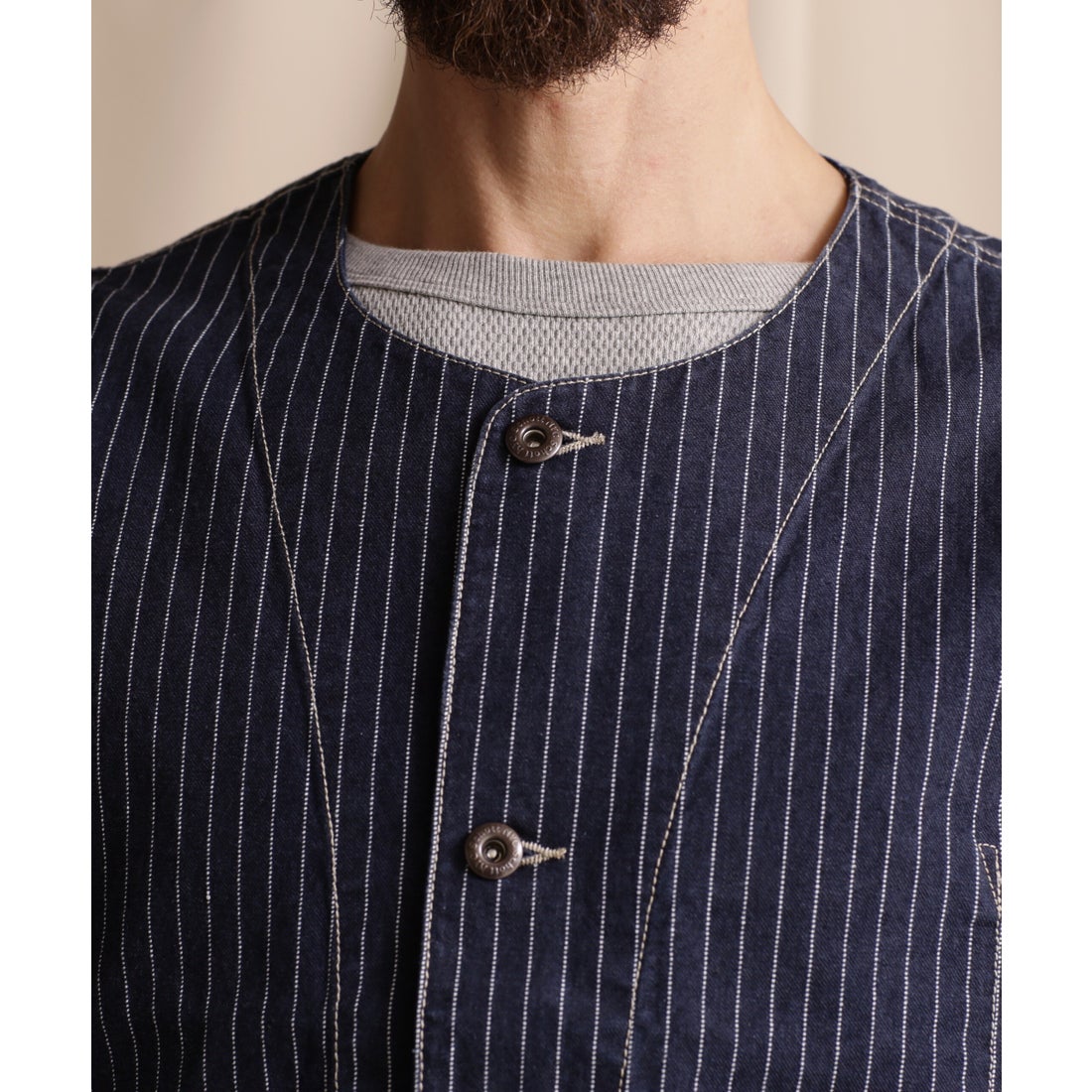 ショット Schott OLD HICKORY DENIM VEST/オールドヒッコリーデニム