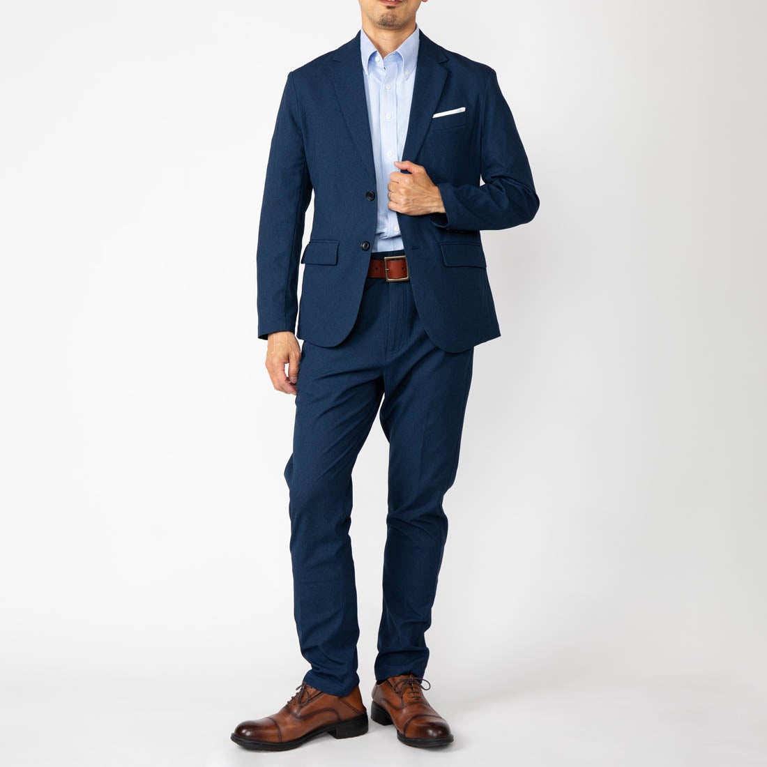 クールテーラードジャケット （ビターネイビー） -WWSワークウェア