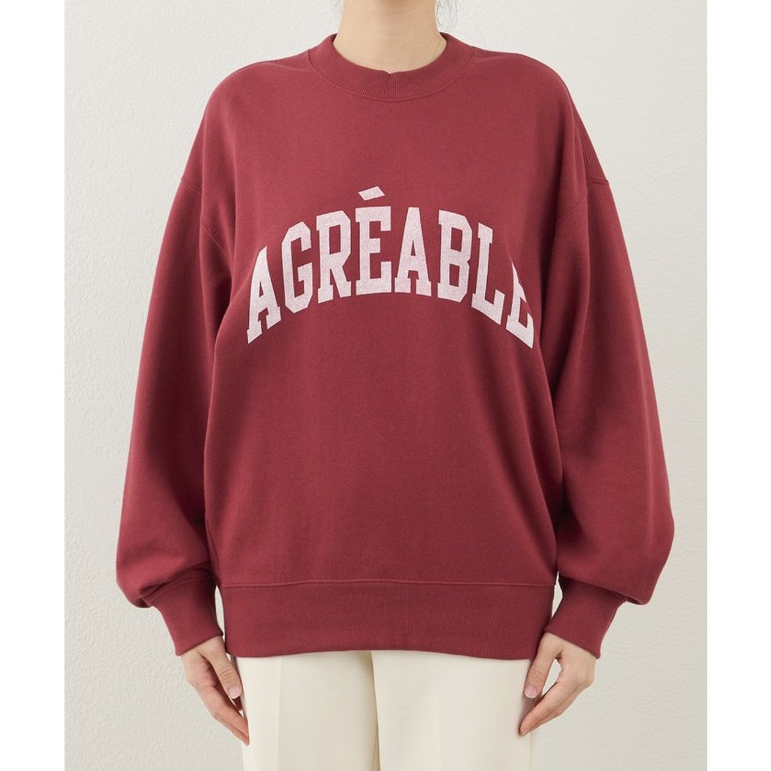 ウィムガゼット Whim Gazette 【THE PAUSE】ロゴスウェットプル