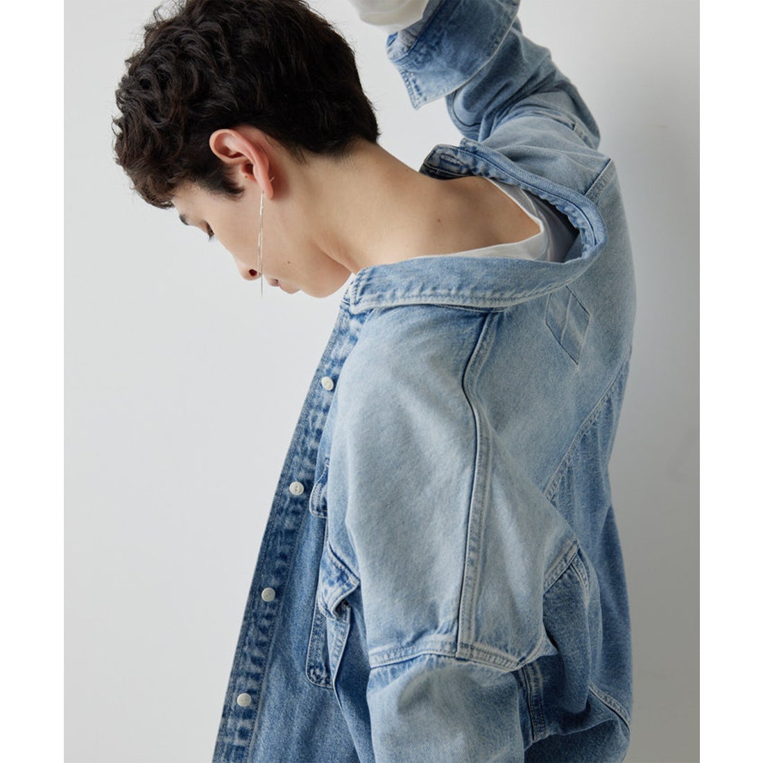 ウィムガゼット Whim Gazette 【15th Anniversary】デニムシャツ