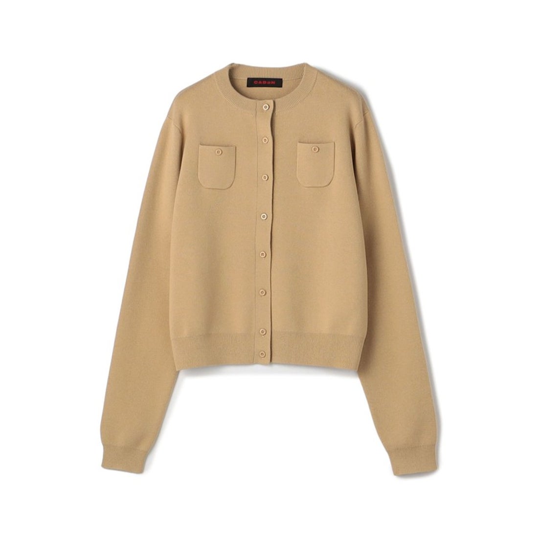 キャバン CABaN コットンカシミヤ クルーネックカーディガン （41