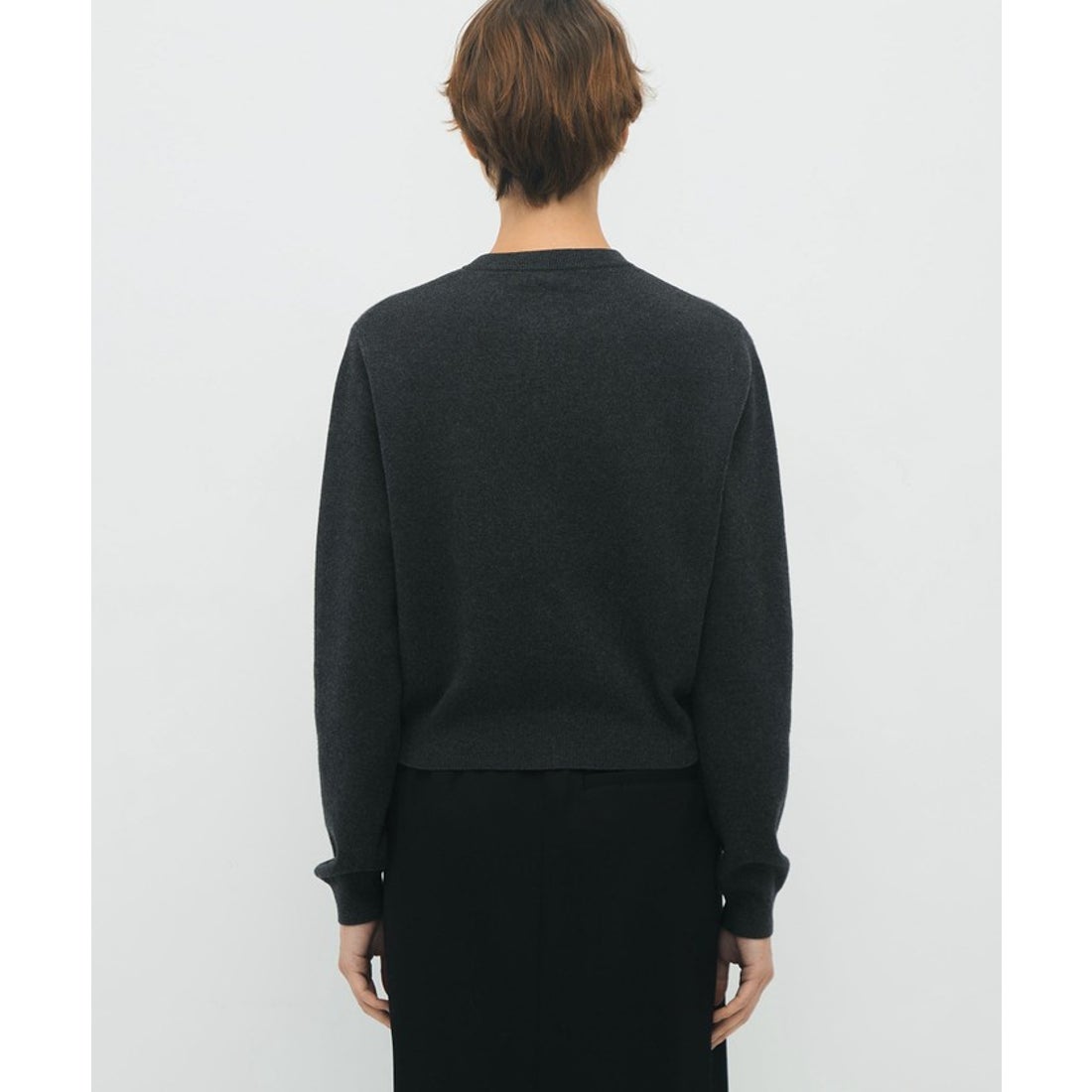 キャバン CABaN CABaN コットンカシミヤ クルーネックカーディガン