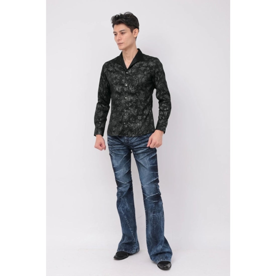 トルネードマート TORNADO MART TORNADO MART∴ラメステッチ調フラワー