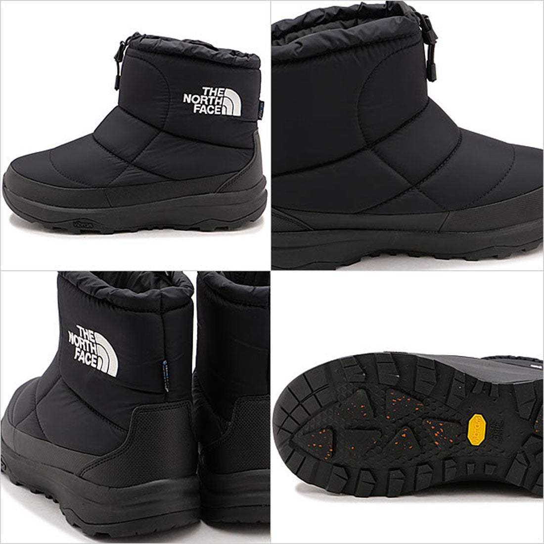 ザ・ノース・フェイス THE NORTH FACE Nuptse Bootie WP Logo Short