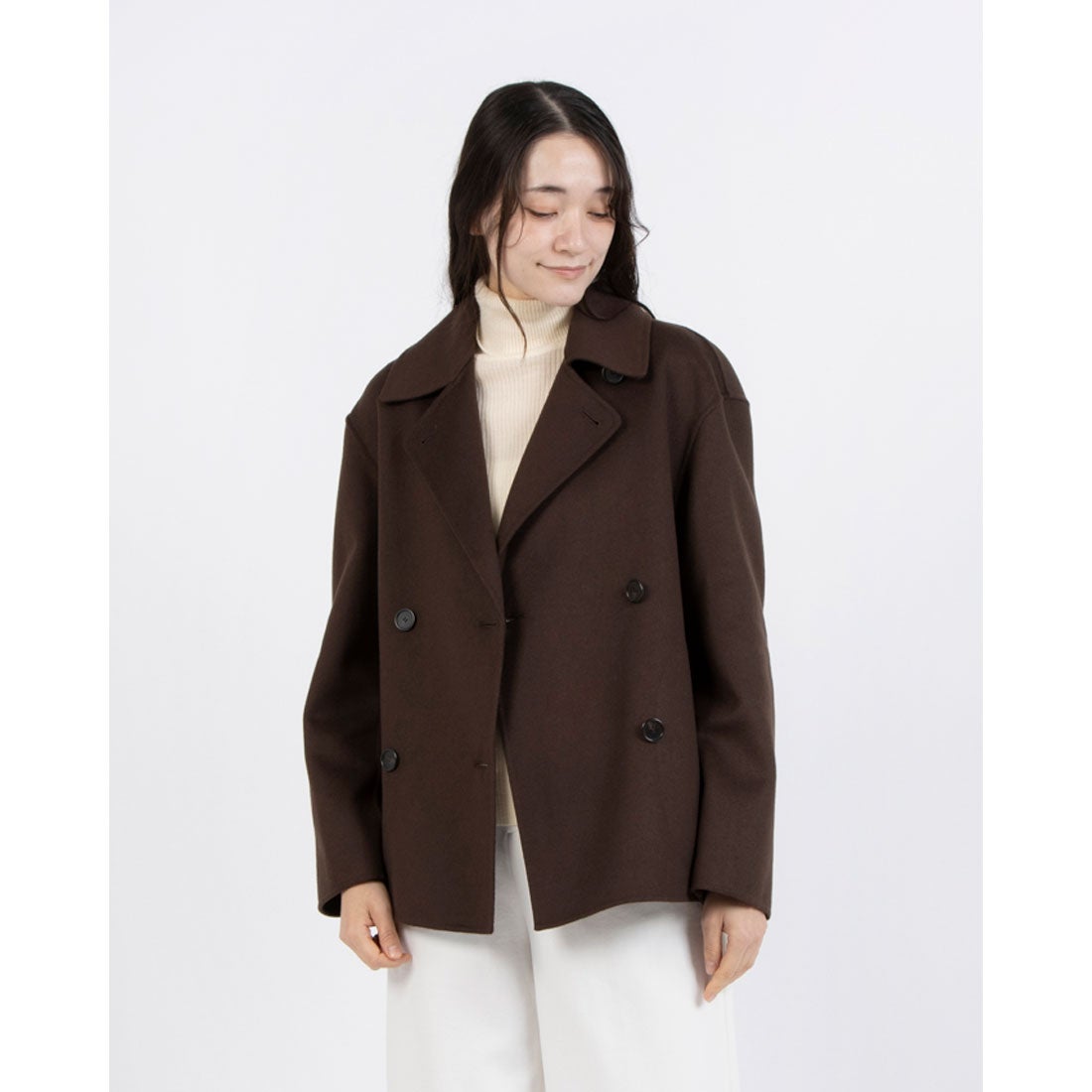 セオリー Theory NEW DIVIDE G/ CASUAL PEACO （ブラウン） -靴