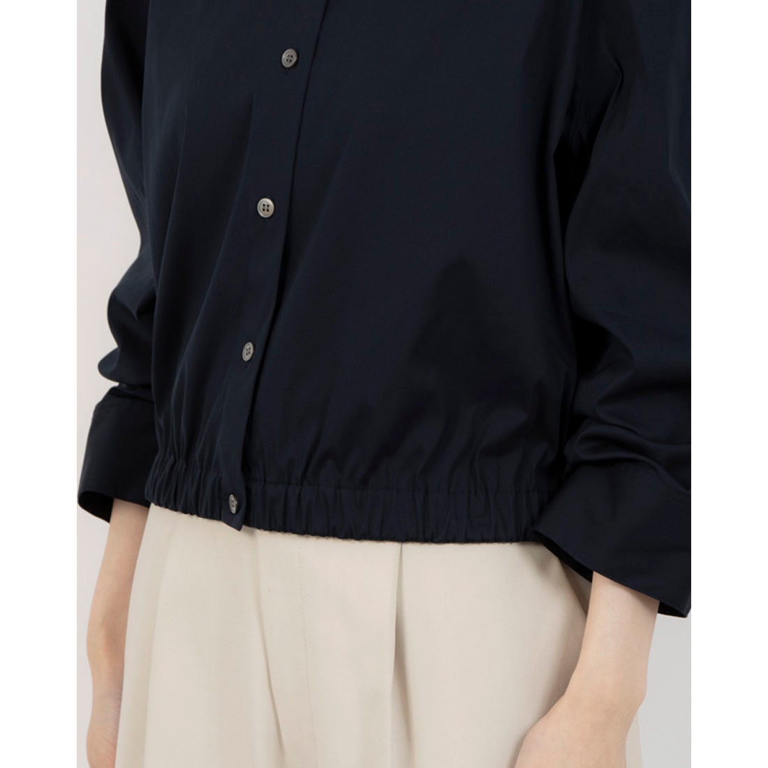 セオリー Theory COTTON SHIRTING FIXED SLV （ブルー