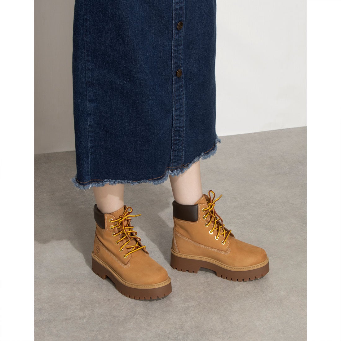 ティンバーランド Timberland レディース シューズ 厚底 Yellow Boot
